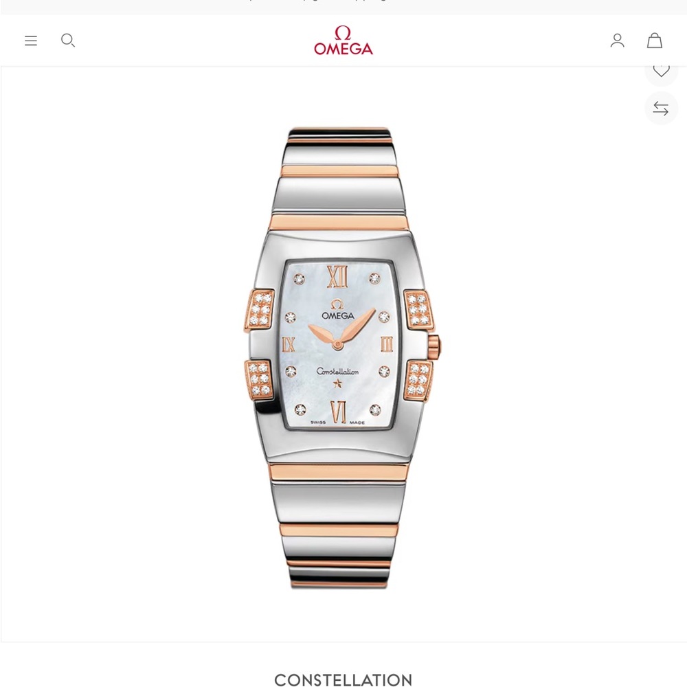 Omega Constellation Two-Tone Smartwatch
